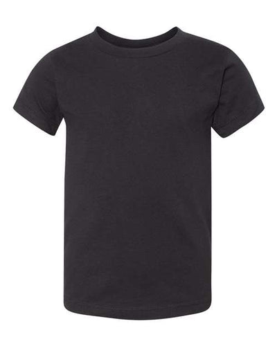 BELLA + CANVAS 3001T Black — front