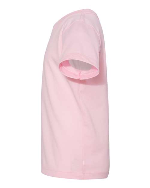 BELLA + CANVAS 3001T Pink — direct side