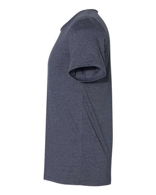 BELLA + CANVAS 3014 Heather Navy — direct side