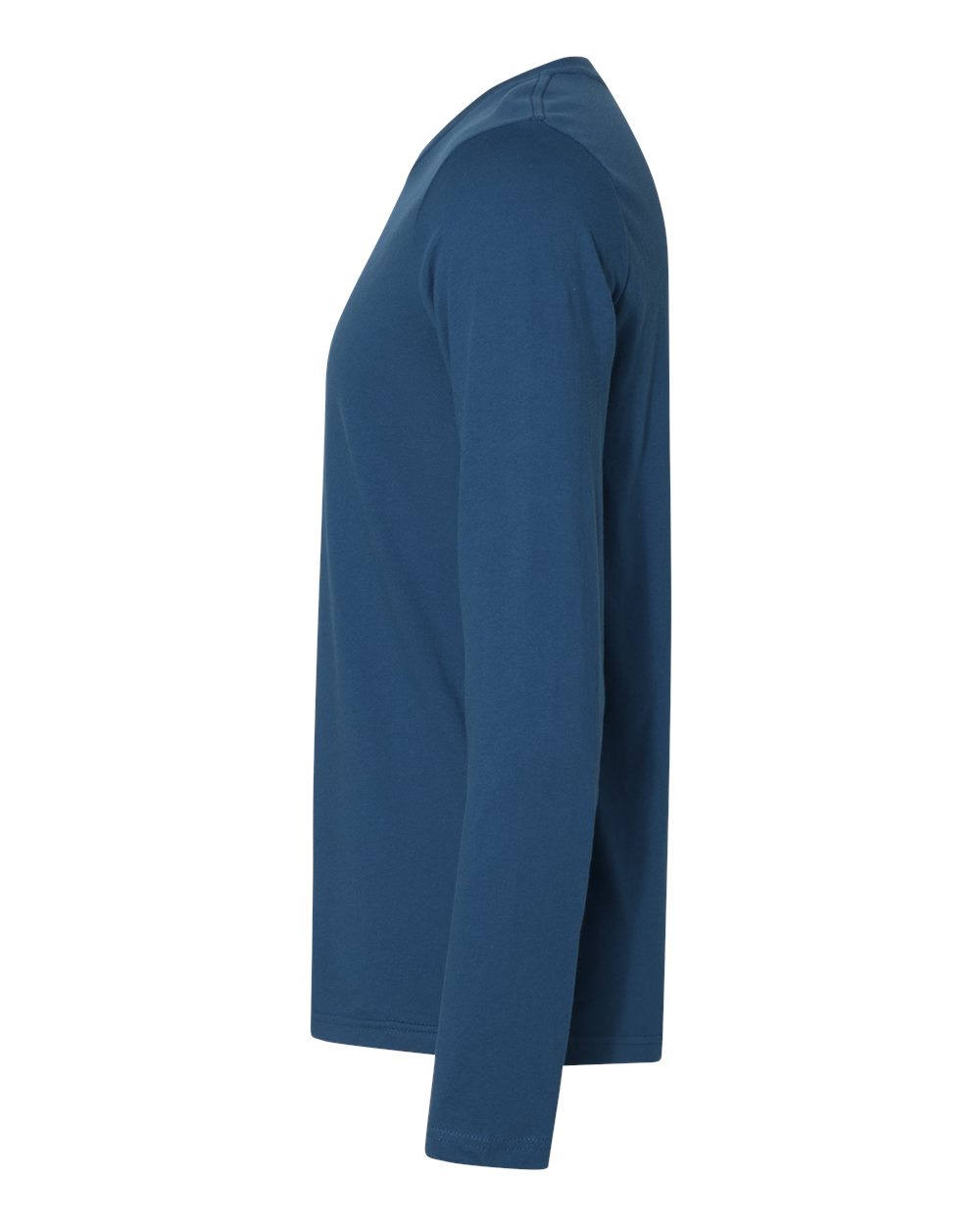 Men's Cotton Long-Sleeve Crew - Cool Blue