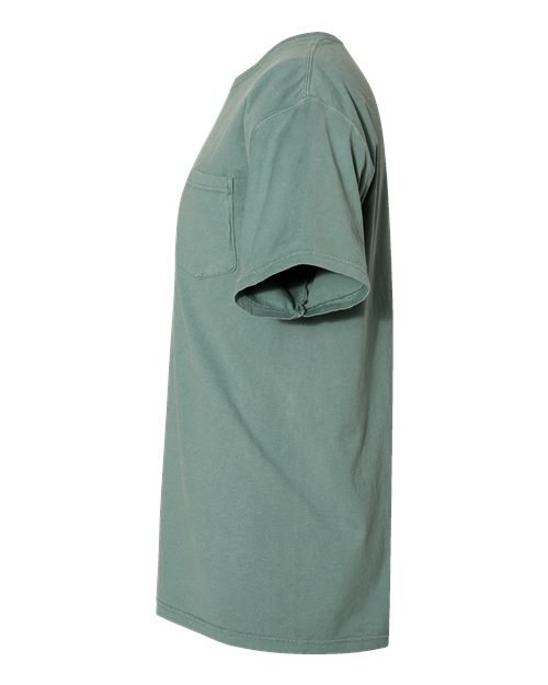 ComfortWash by Hanes GDH150 Cypress Green — direct side