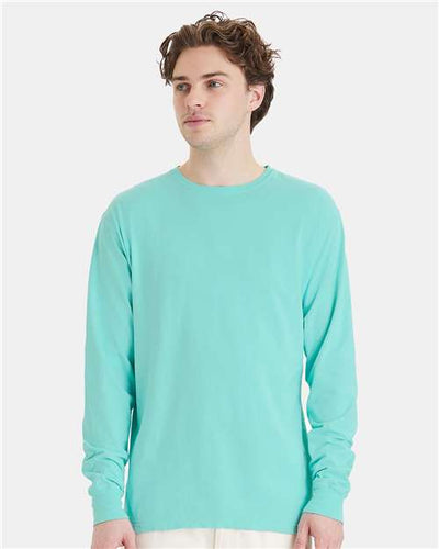 ComfortWash by Hanes GDH200 Mint — on model front