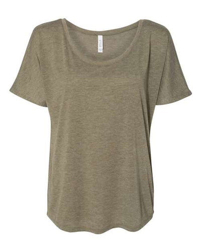 BELLA + CANVAS 8816 Heather Olive — front