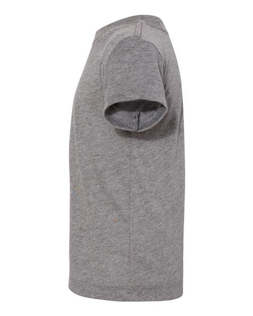 BELLA + CANVAS 3413T Grey Triblend — direct side