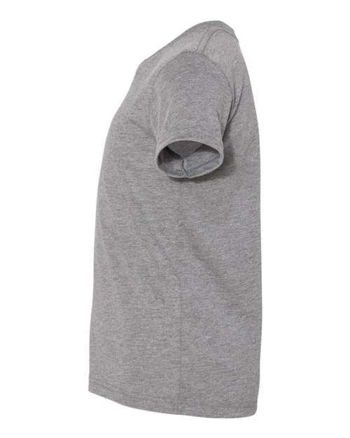 BELLA + CANVAS 3413Y Grey Triblend — direct side