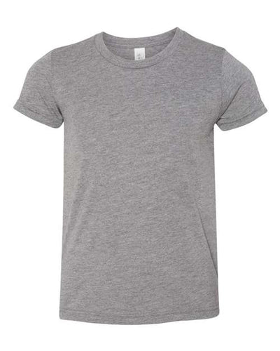 BELLA + CANVAS 3413Y Grey Triblend — front