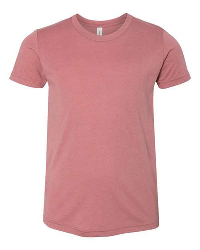 BELLA + CANVAS 3413Y Mauve Triblend — front