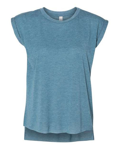 BELLA + CANVAS 8804 Heather Deep Teal — front