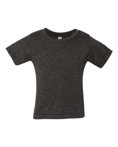 BELLA + CANVAS 3413B Charcoal Black Triblend — front