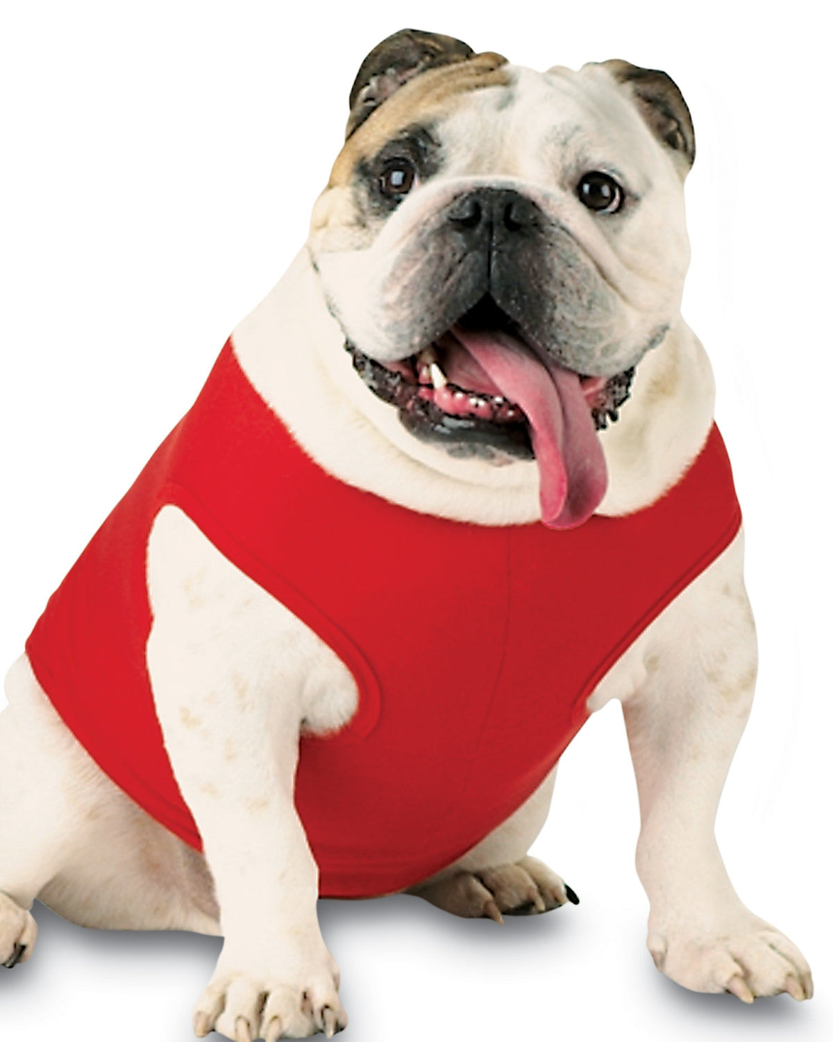 Doggie Baby Rib Tank - Red