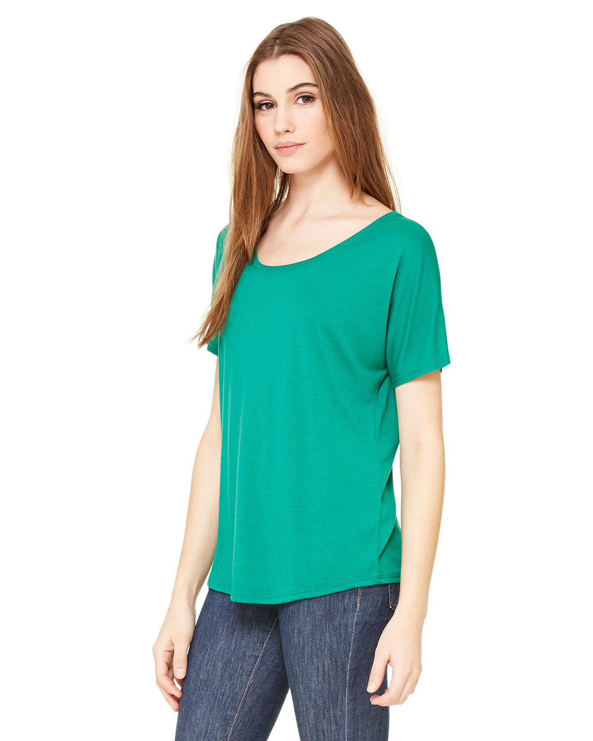 Women's Slouchy T-Shirt - Kelly