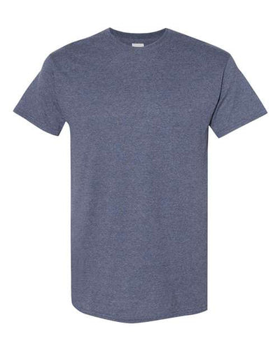 Gildan 5000 Heather Navy — front