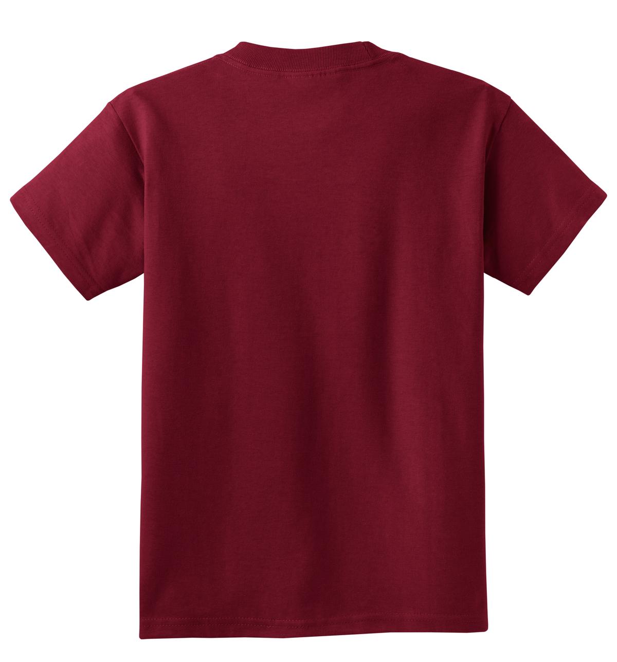Youth Core Cotton Tee - Cardinal