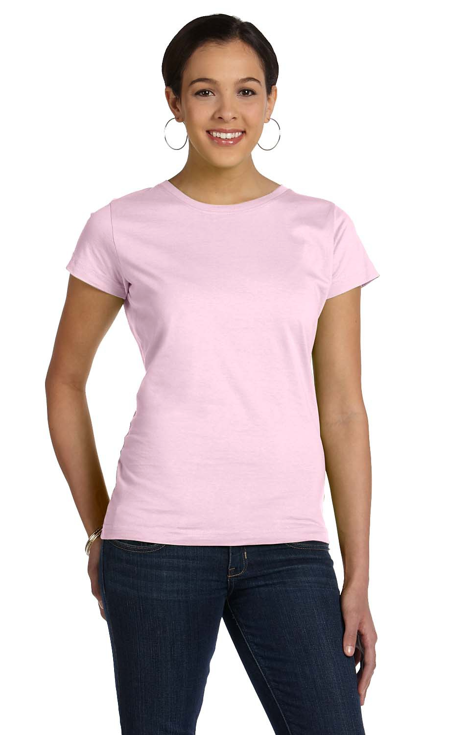 Women's Fine Jersey T-Shirt - Pink