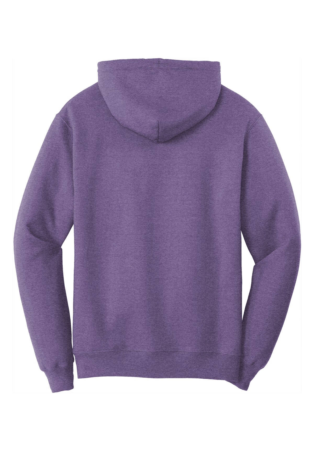 Unisex Core Fleece Pullover Hoodie - Heather Purple