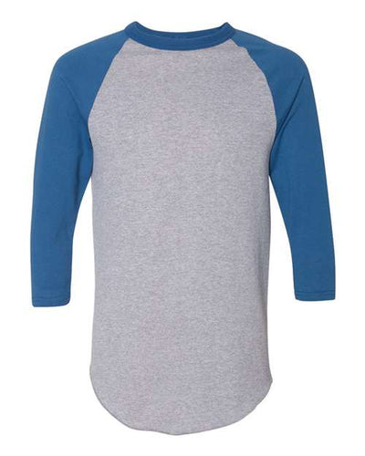 Augusta Sportswear 4420 Athletic Heather/ Royal — front