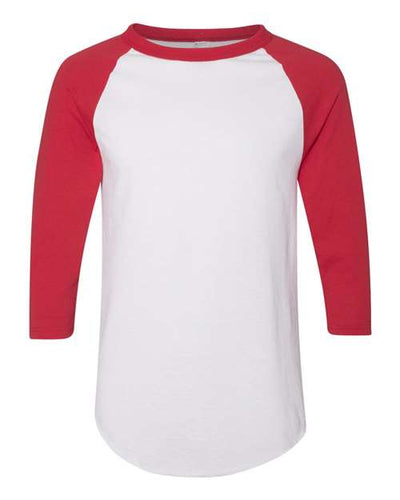 Augusta Sportswear 4420 White/ Red — front