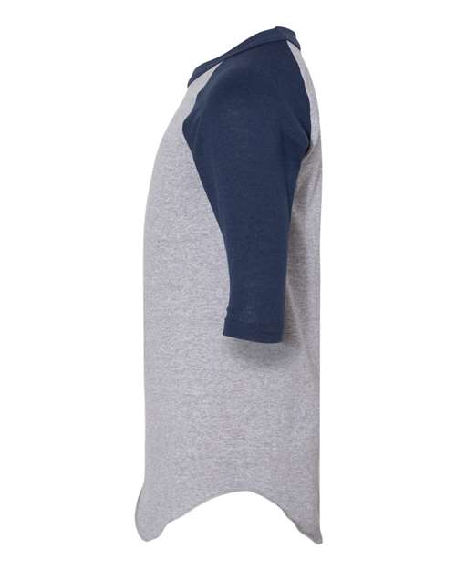 Augusta Sportswear 4421 Athletic Heather/ Navy — direct side