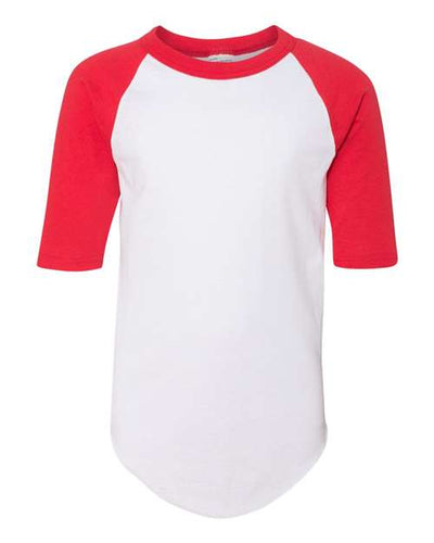 Augusta Sportswear 4421 White/ Red — front