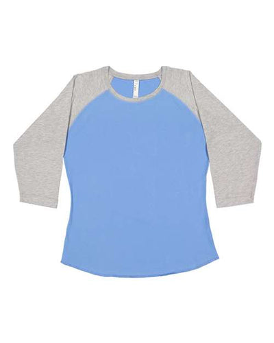 LAT 3530 Carolina Blue/ Vintage Heather — front