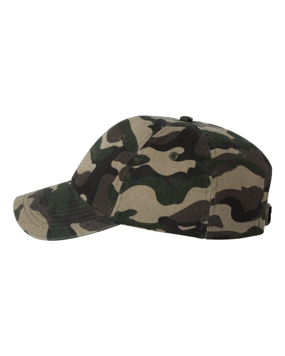 Unisex Bio-Washed Classic Dad’s Cap - Green Camo
