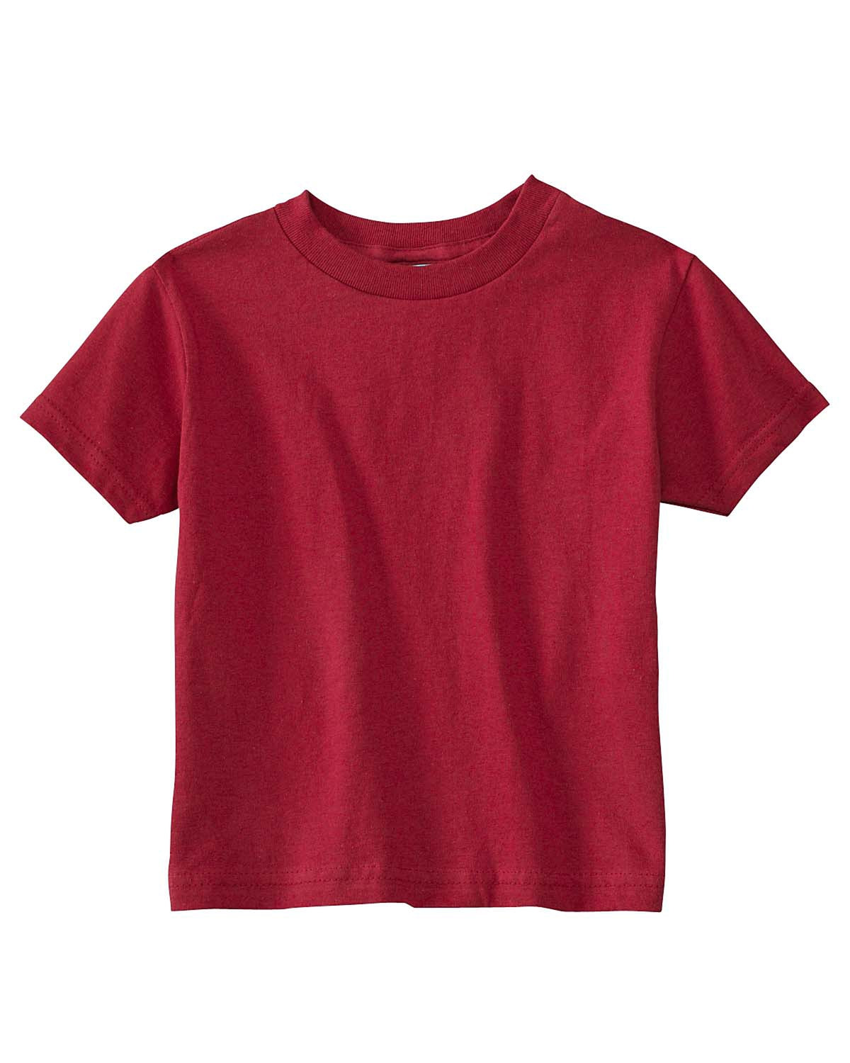 Toddler Cotton Jersey T-Shirt - Garnet