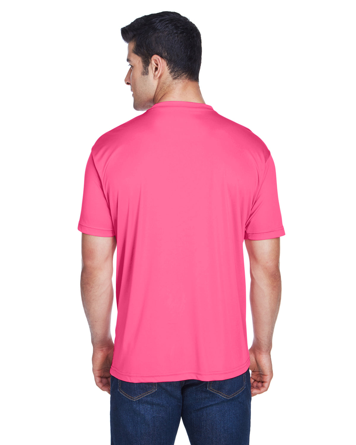 Men's Cool & Dry Sport Performance Interlock T-Shirt - Heliconia