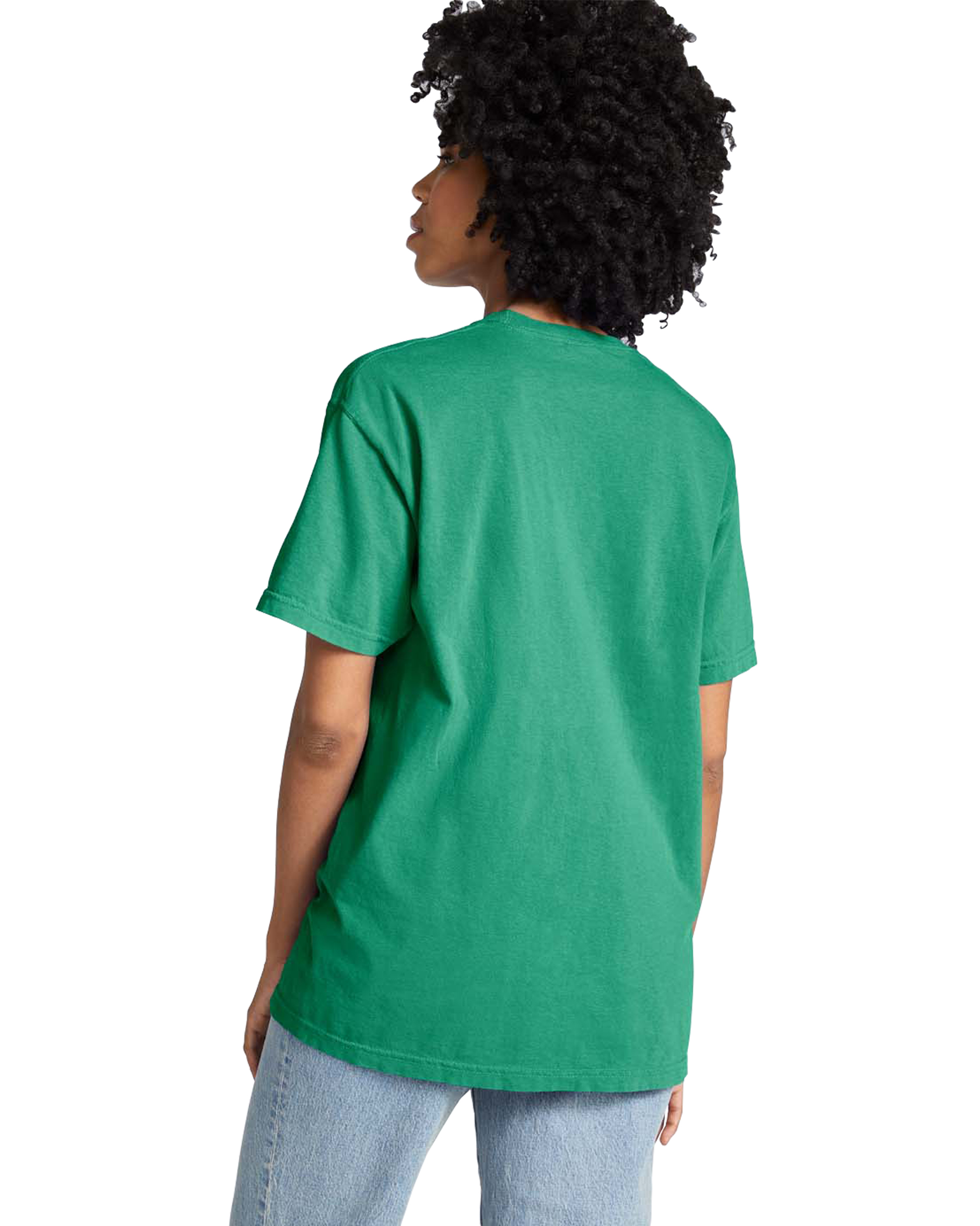 Unisex Heavyweight RS Pocket T-Shirt - Grass