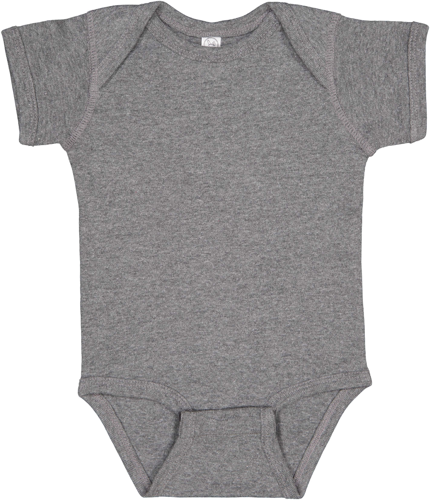 Infant Baby Rib Bodysuit - Granite Heather