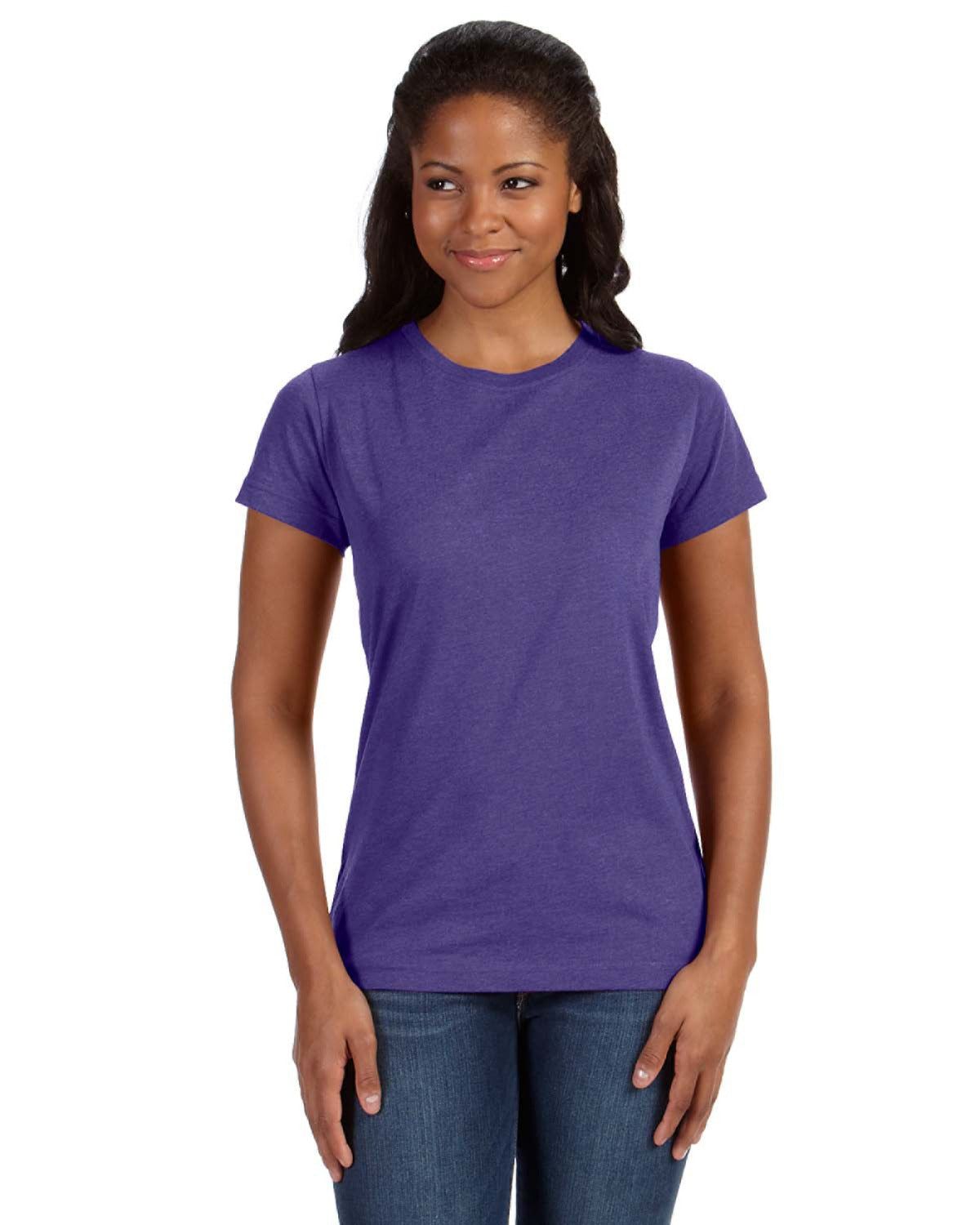 Women's Fine Jersey T-Shirt - Vintage Purple
