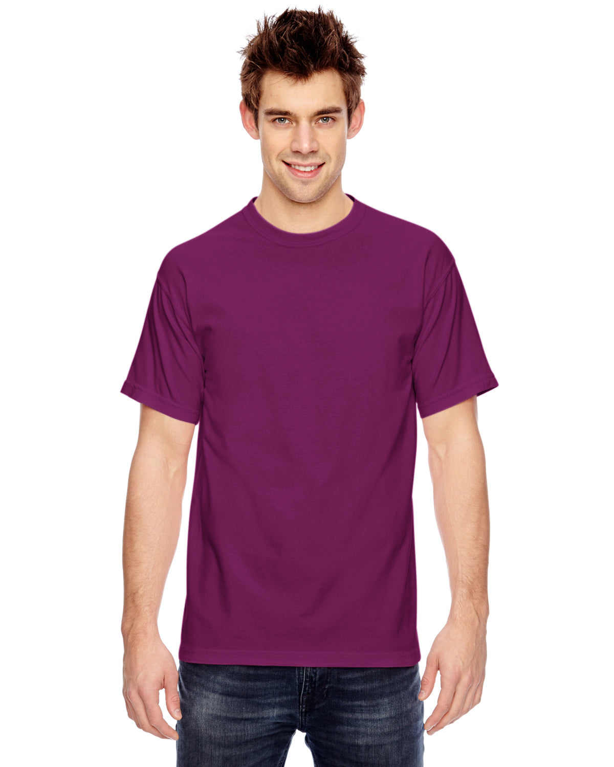 Unisex Heavyweight RS T-Shirt - Boysenberry