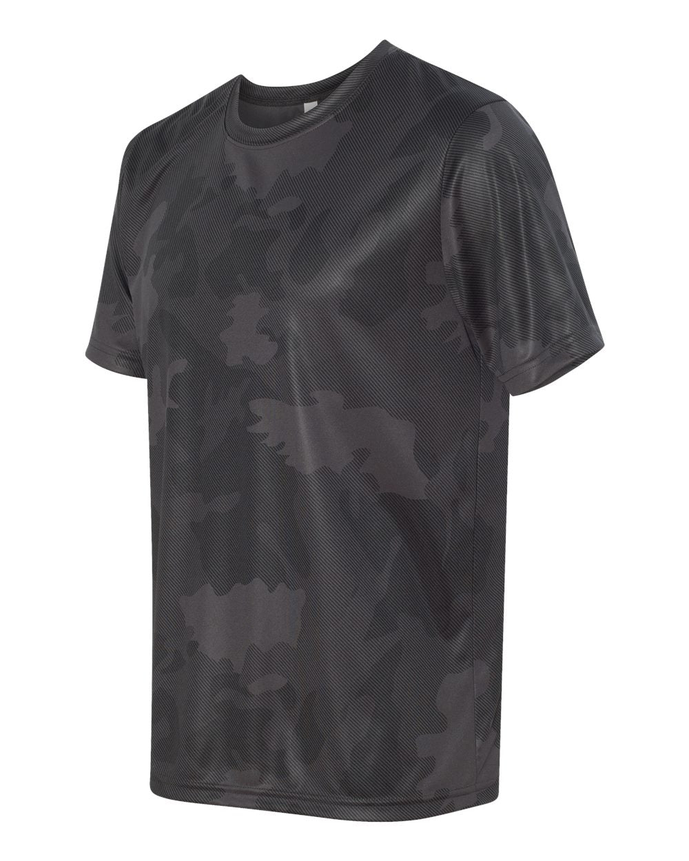 Unisex Performance Short-Sleeve T-Shirt - Black Laser Camo