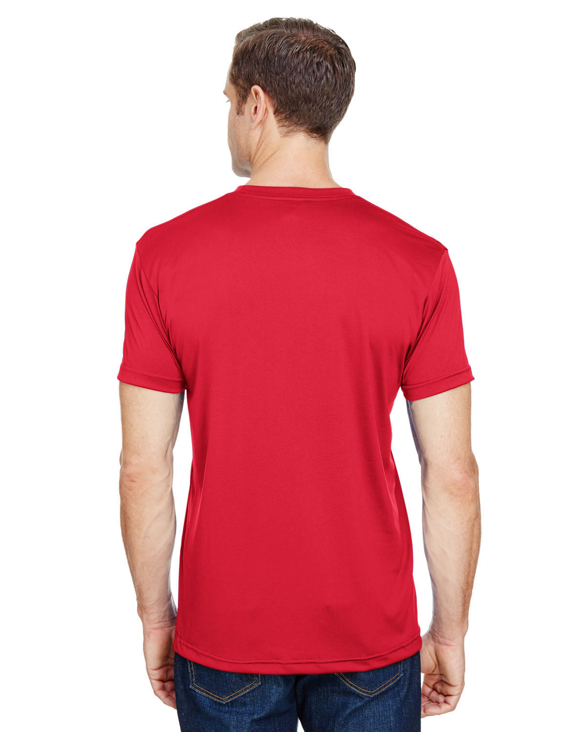 Unisex Polyester Performance T-Shirt - Red
