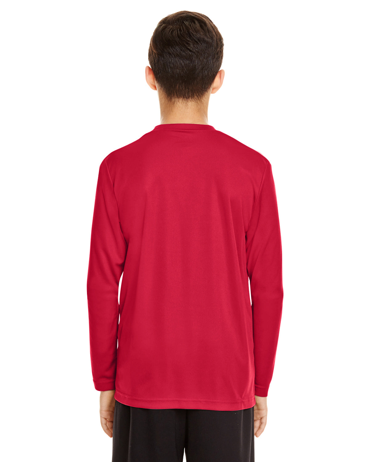 Youth Zone Performance Long-Sleeve T-Shirt - Sport Red
