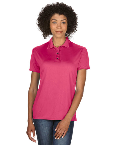 Women's Performance® Jersey Polo - Marble Heliconia