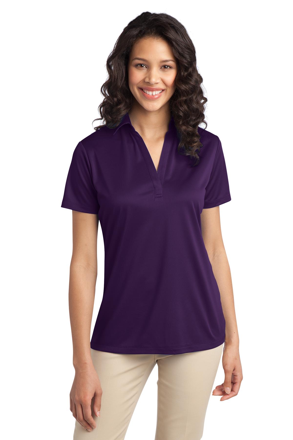 Women's Silk Touch Performance Polo - Bright Purple