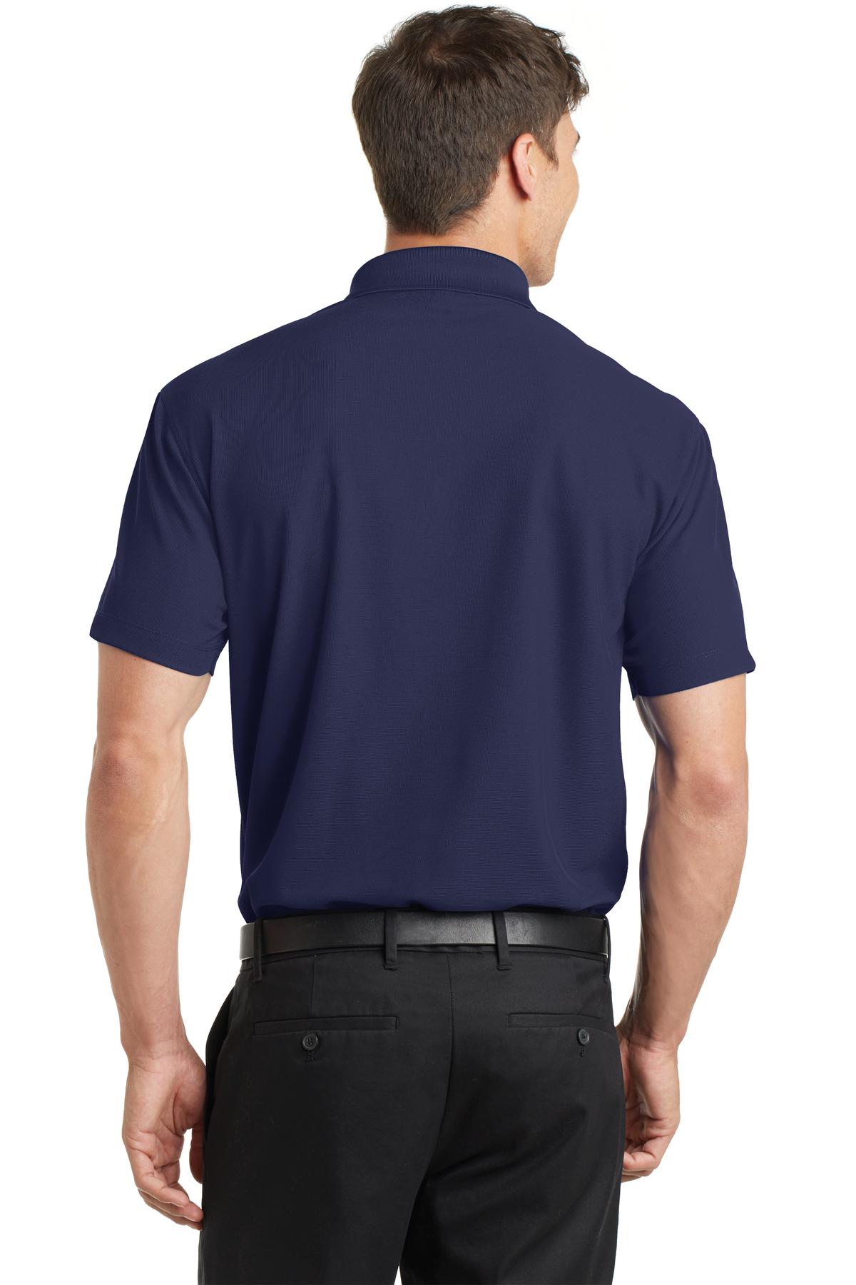 Unisex Dry Zone Grid Polo - True Navy