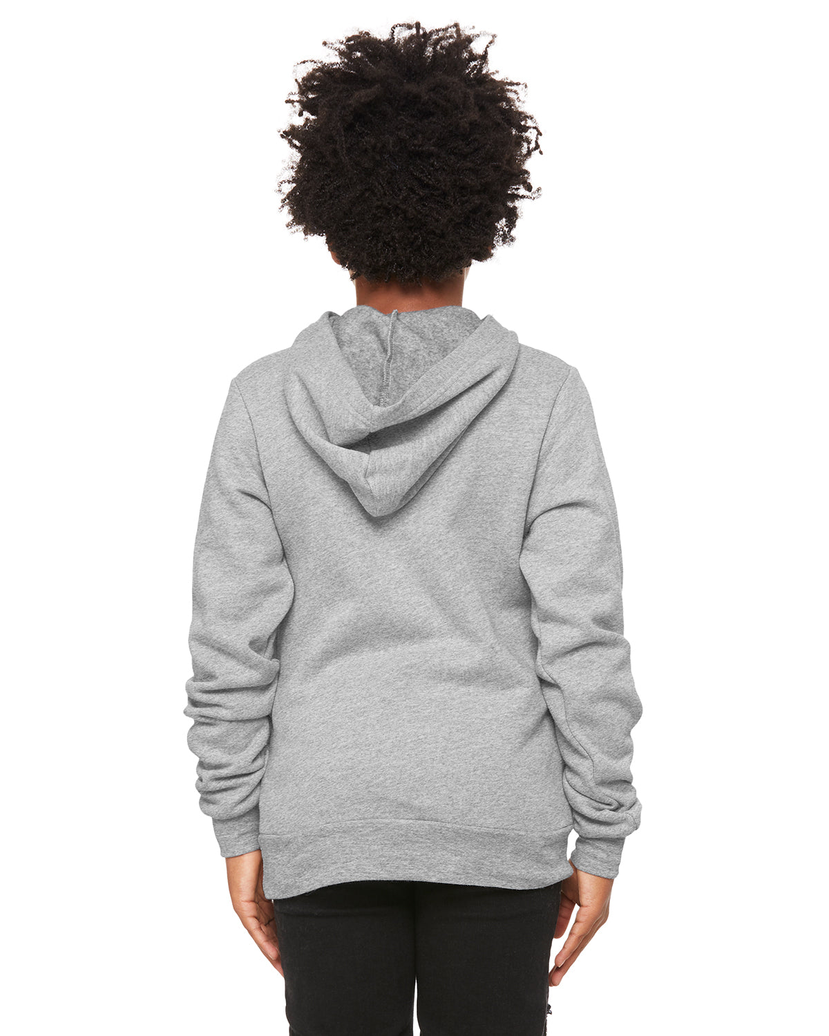 Youth Sponge Fleece Pullover Hoodie - Heather Athletic