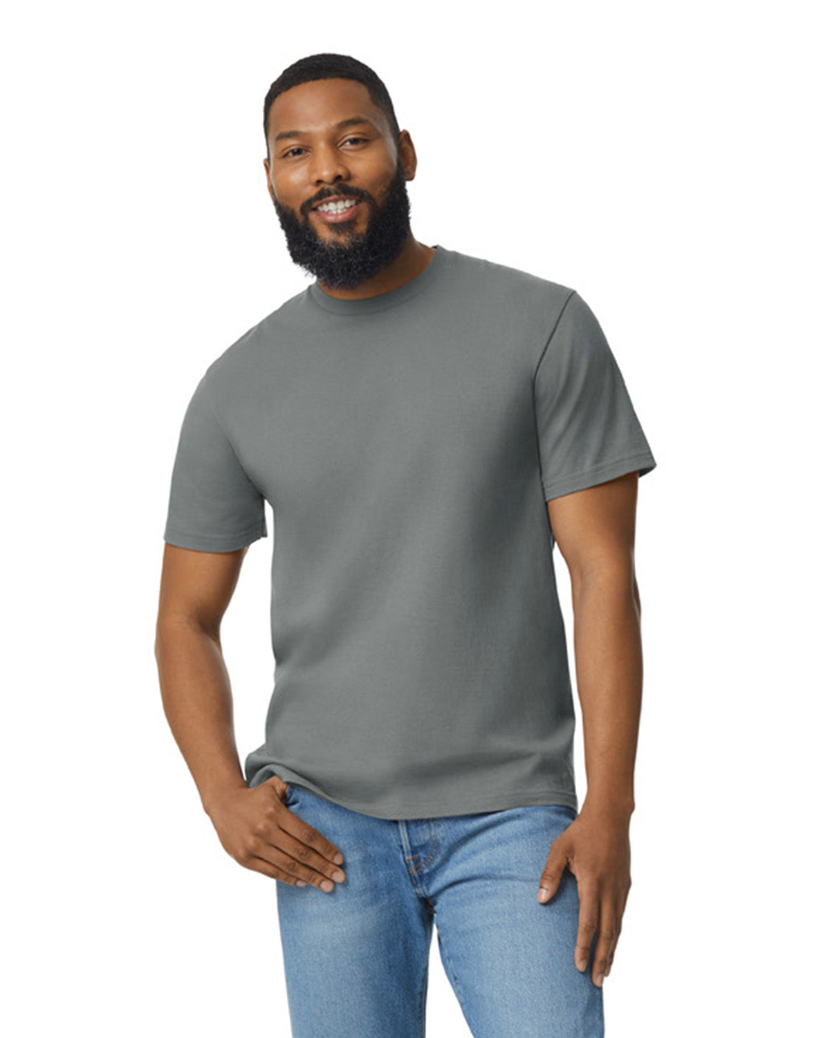 Softstyle Midweight Unisex T-Shirt - Graphite Heather