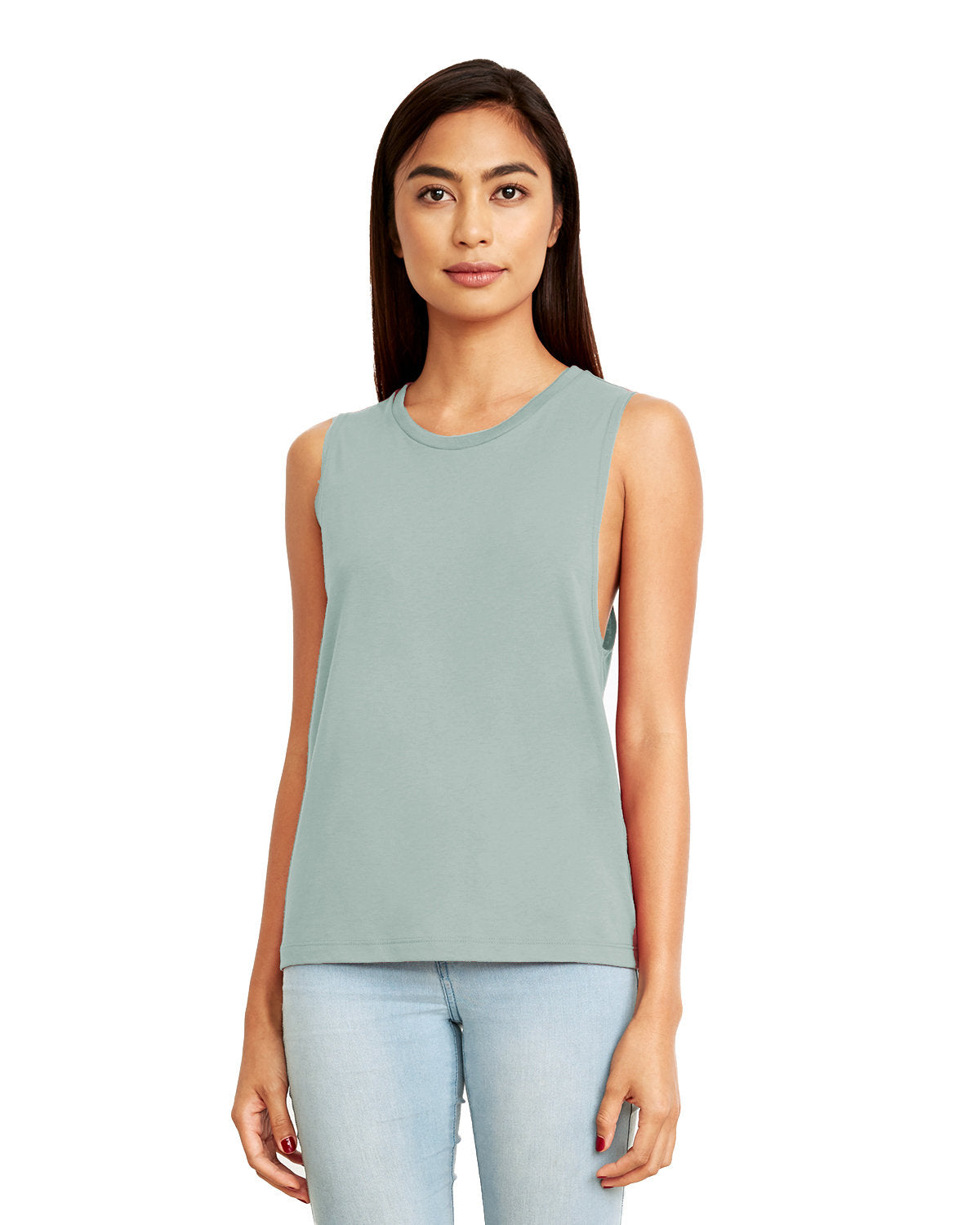 Women's Festival Muscle Tank - Silver