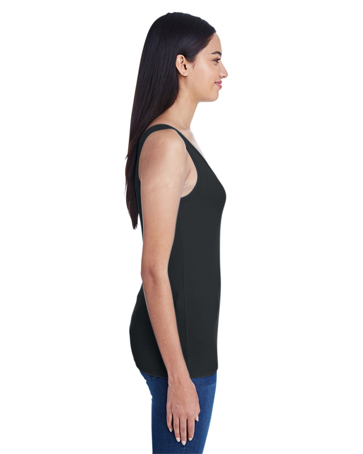 Women's Stretch Tank - Black