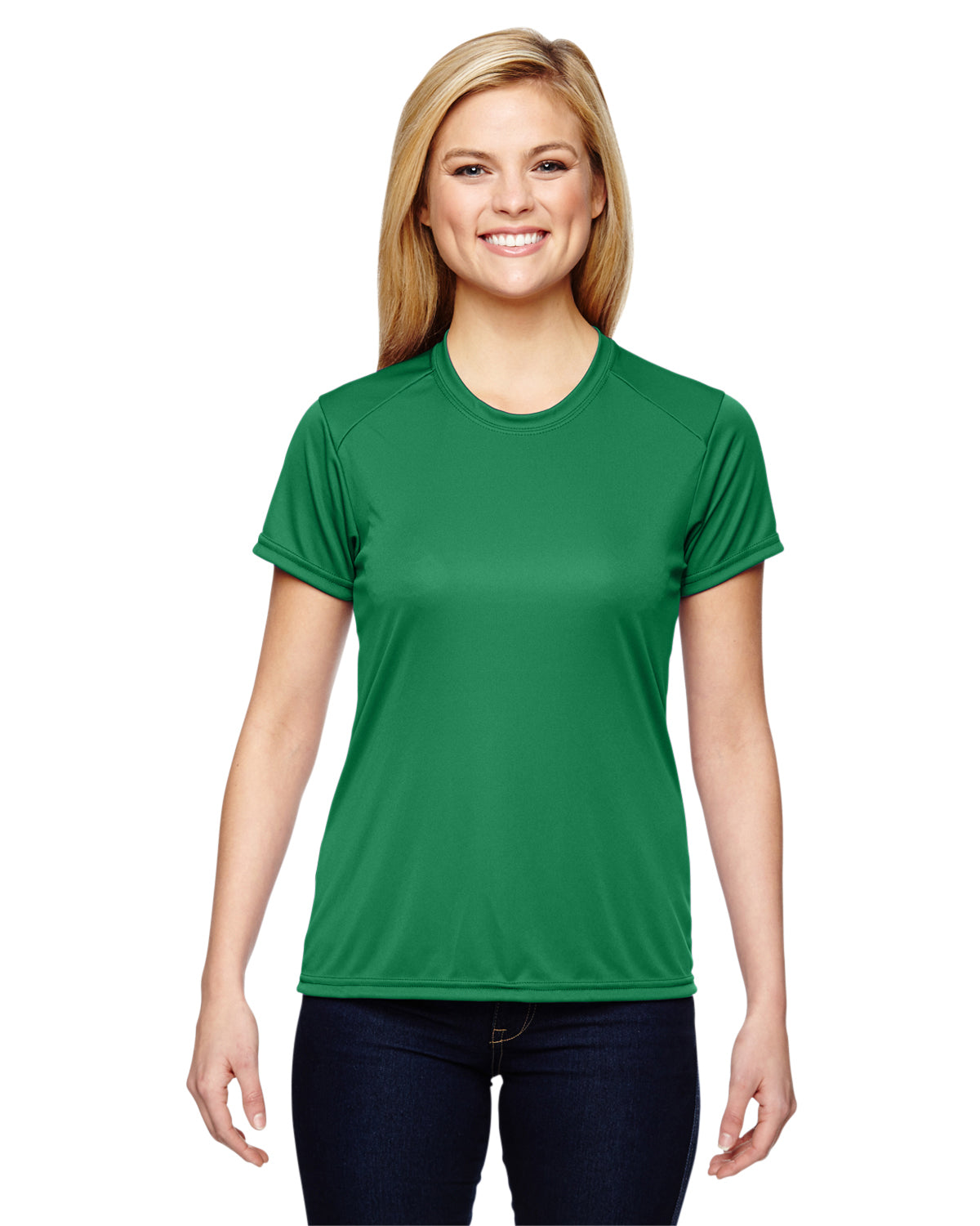 Women's Cooling Performance T-Shirt - Forest Green