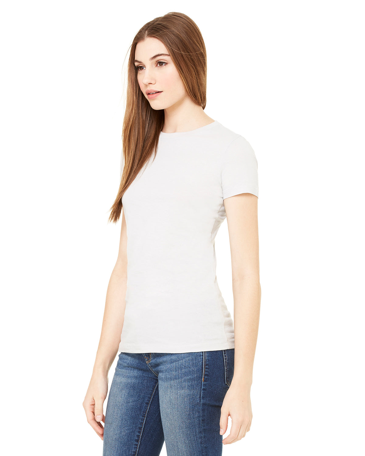 Women's Junior Fit Favorite T-Shirt - Silver