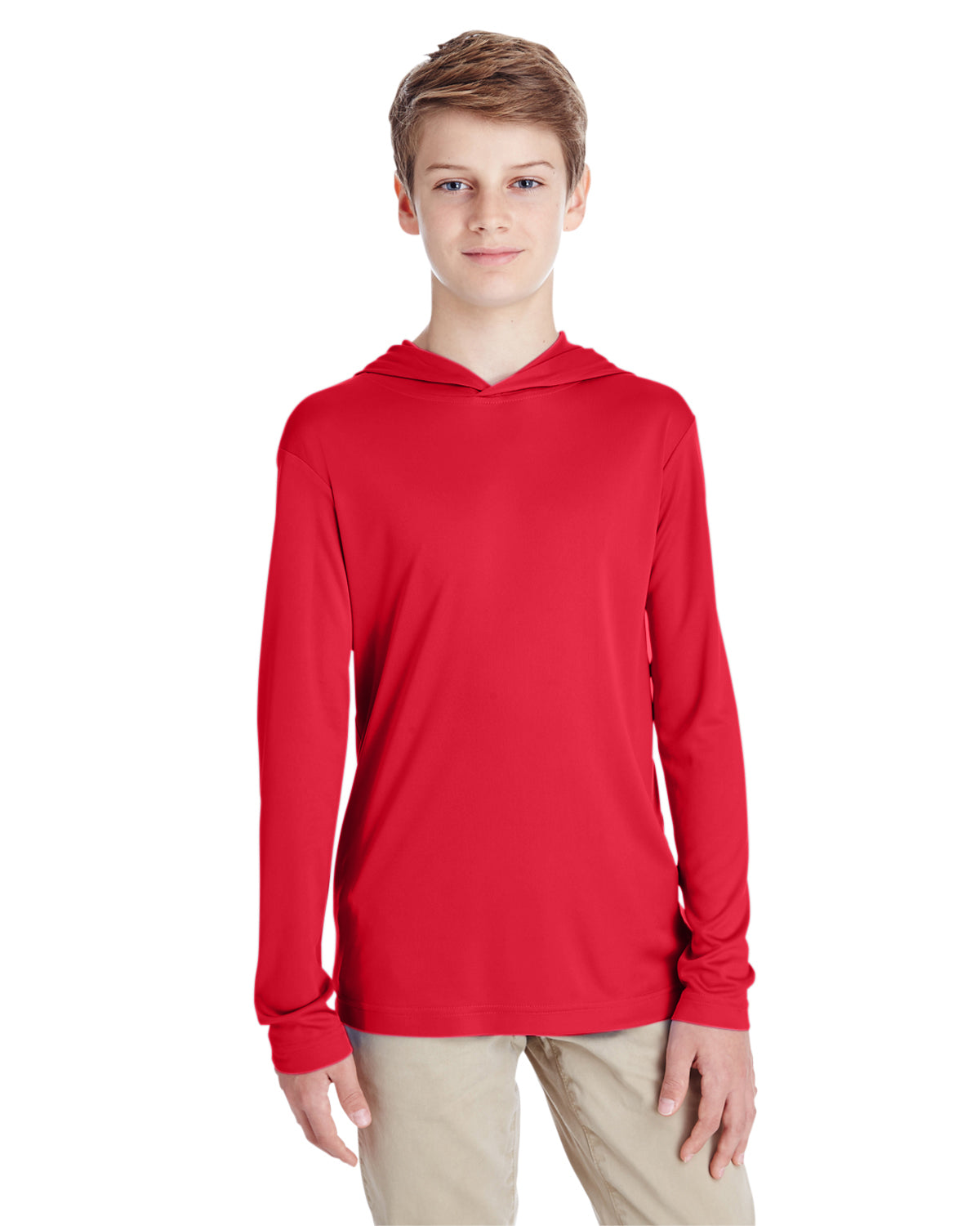 Youth Zone Performance Hoodie - Sport Red