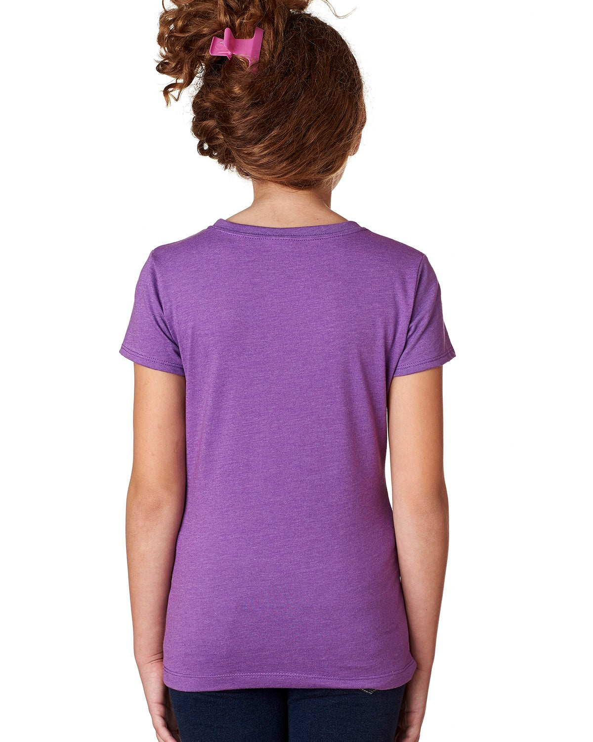 Girl's Youth Princess CVC T-Shirt - Purple Berry