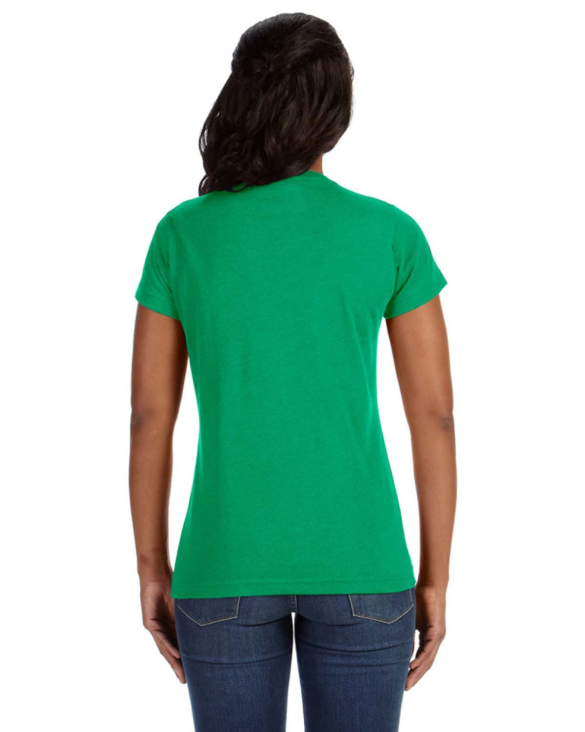 Women's Fine Jersey T-Shirt - Vintage Green