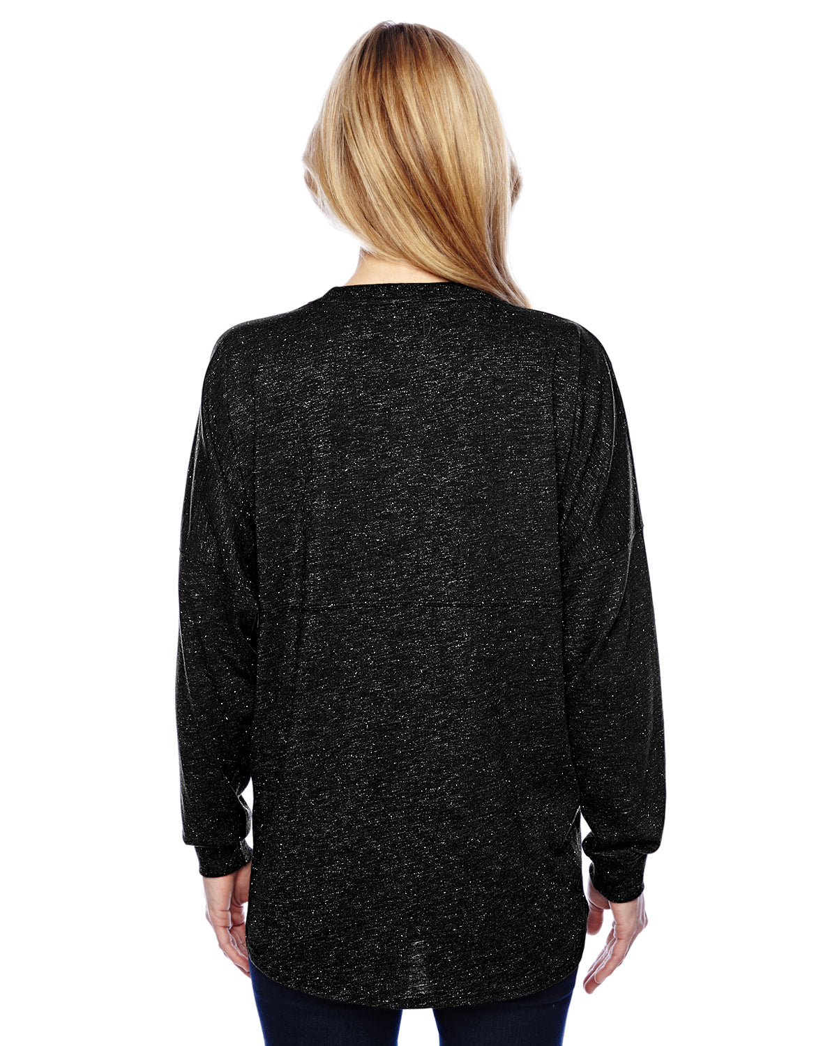 Unisex Game Day Jersey - Black Glitter