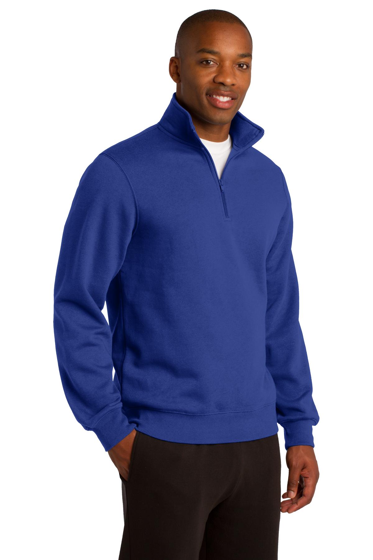 1/4-Zip Sweatshirt - True Royal