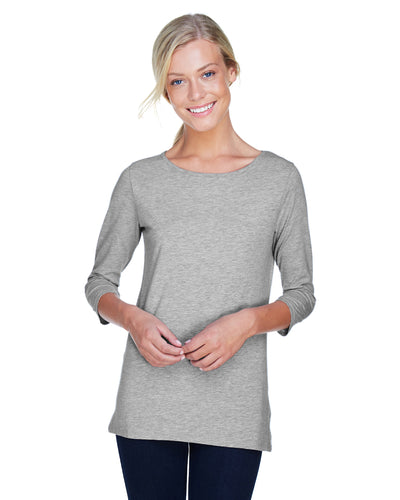 Women's Perfect Fit™ Ballet Bracelet-Length Knit Top - Heather Gray