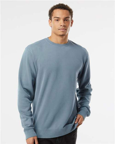 Independent Trading Co. PRM3500 Pigment Slate Blue — on model front